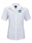 Preview: Damen Bluse Kurzarm, inkl. Druck